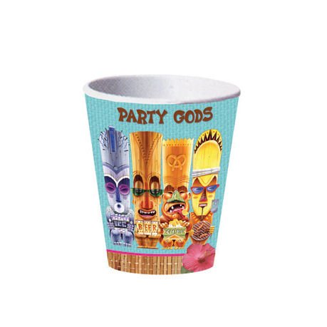 9 oz Tiki Gods Cups 8 per package