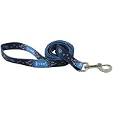 NFL Tennessee Titans 6' Navy Blue-Light Blue Pet Leash