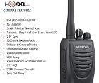 Kenwood TK-3402U16P ProTalk UHF 5-Watt 16-Channel Portable 2-Way Radio