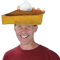 Beistle 1-Pack Decorative Plush Pumpkin Pie Hat
