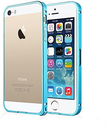 Labor's Day Gift Sale Chintek CK-MC100 Many Colors Fashionable and Slim Design Metal Case For iPhone 5 iPhone 5S (blue)