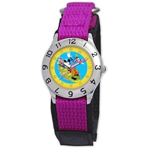 Disney Kids' D038S504 Mickey Mouse and Friends Time Teacher Watch