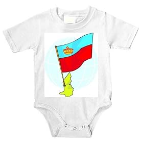 Onesie with international, country, Liechtenstein