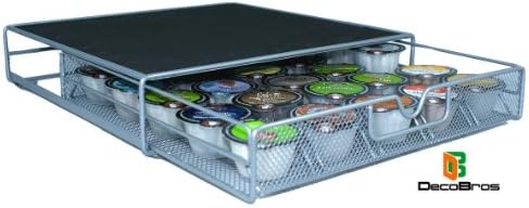 Keurig Vue Cup Storage Drawer Holder for 25 Vue Pods Packs by DecoBros®