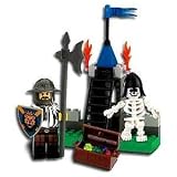 Lego Knights Kingdom Exclusive Chrome Knight Series Set #4817 Castle Dungeon