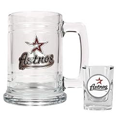 Houston Astros MLB Boilermaker Set - Primary Logo by Great American Products
