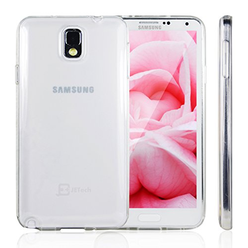 Note 3 Case, JETech Samsung Galaxy Note 3 Case Cover Soft Clear Shock-Absorption Bumper for Samsung Galaxy Note 3 Note III N9000 - Soft Clear
