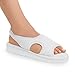 Collections Etc Open Toe Terry Cloth Slippers