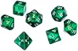 Pegasus 207054XX - Gem Gr�n, 7er Box mit je 1x W4, W6, W8, W10, W00, W12, W20