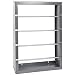Durham 368-95 Gray Cold Rolled Steel Wire Spool Rack with 4 Rod, 26-1/8" Width x 37-1/8" Height x 6" Depth