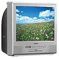 Haier TCR20 20-Inch CRT TV/DVD Combination with ATSC Tuner (Silver)