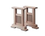 Mission Style Coffee Table Leg 17'