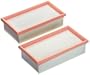 Festool 493334 HEPA Filter Element For CT 22 And CT 33, 2 Pieces