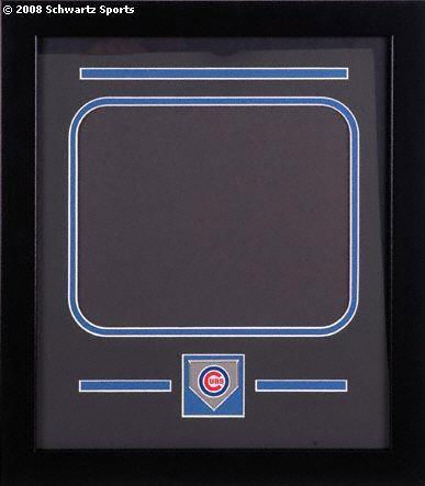 Chicago Cubs Setup Frame 8x10 with Team Medallion - Horizontal
