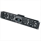 Middle Atlantic Designer Inspired Ultra Quiet Fan Panel UQFP-4DRA - Rack fan kit - black