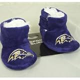 Baltimore Ravens NFL Baby High Boot Slippers - 3-6 Months