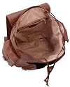 piké exklusiver Rucksack "Orfarone" Leder (braun)