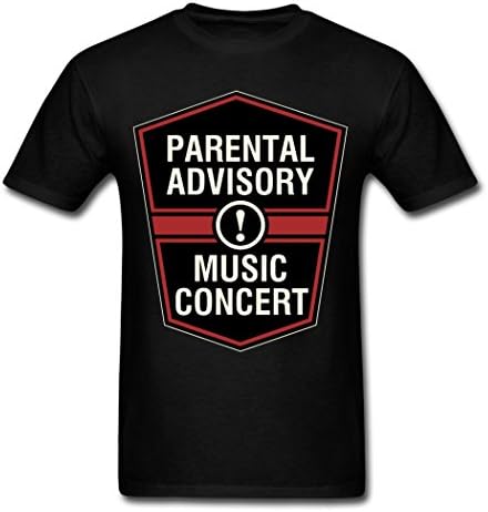 Prental Advisory Men's MPova Black T-Shirts S