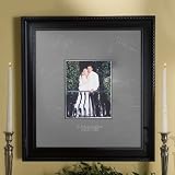 Framed Inscribable Signature Keepsake Mat Kit - Medium by Autumn Rose Wedding