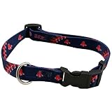 BOSTON RED SOX MLB Adjustable Pet Dog Collar Medium sz