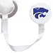 Kansas State Wildcats White Pacifier Clip