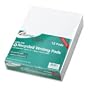 Ampad Evidence Recycled Glue Top 8-1/2 x 11 Pads, Narrow Rule, White, 50 Sheets Per Pad, 12 Pack (21-168)