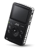 JVC GC-FM1BEU Camcorder (6,1 cm (2,4 Zoll) Display, 8 Megapixel Fotofunktion, 128 MB interner Speicher, 4-fach digitaler Zoom) schwarz