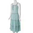 Abby Z Crochet Trim Plus Size Broomstick Dress