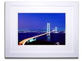 《オリジナルプリント》明石海峡大橋夜景（兵庫県/淡路市）