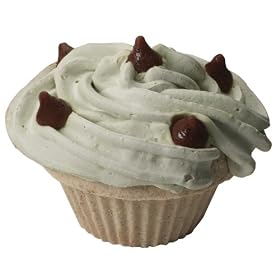 Fizzy Baker Cupcake Bath Bomb - Mint Choco Chip