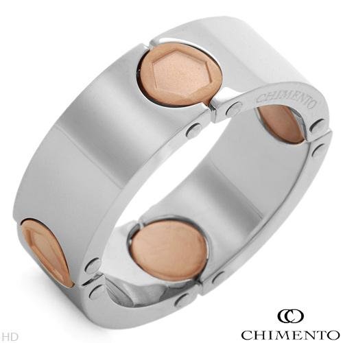 CHIMENTO Uomo Stainless Steel Men's Ring. Ring 