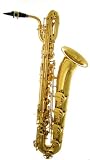 Orpheo Baritone Saxophone With Brass Lacquered Finish Orpheo Baritone Saxophone With Brass Lacquered Finish