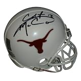 Colt McCoy Autographed Texas Longhorns Mini Helmet - McCoy Holo