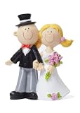 Produkt-Bild: Hochzeitspaar 90mm,Tischdeko Tafeldekoration Brautpaar