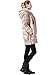 : Miya Women's Thickened Hooded Down Jacket For Women Overcoat Long Womens Winter Coats White