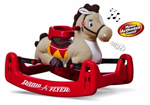 Radio Flyer Classic Rock and Bounce Pony with Sound