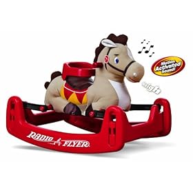 Radio Flyer Classic Rock and Bounce Pony with Sound