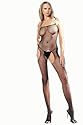 Leg Avenue - Netz-Bodystocking im Strapslook mit Spaghettiträgern - 8672