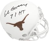 Earl Campbell Texas Longhorns Autographed Mini Helmet w/ Inscription "HT 77"