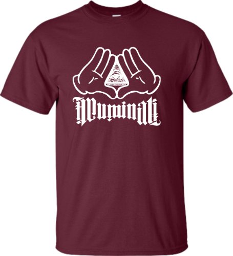 Adult Illuminati Hands T-Shirt