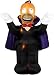 Gemmy 25691 Airblown« Self-Inflating Decorative Halloween Balloon - Homer Simpson as a Vampire