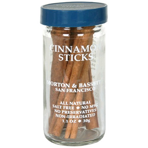 Morton & Bassett Cinnamon Sticks, 1.1-Ounce Jars (Pack of 3) by Morton & Bassett