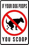 NO DOG POOP AREA pet clean PET cat NEW sign