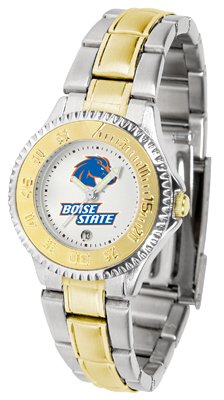 Boise State Broncos BSU NCAA Womens Competitor Two-Tone Watch