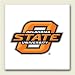 Oklahoma State Cowboys NCAA Stone Coaster Set of 4