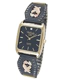 Black Hills Gold Men's Black Powder-coated Watch