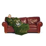 Oakland Athletics MLB Adult Smoke" Comfy Throw Blanket w/ Sleeves"