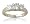 Three-Stone Platinum Ring