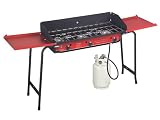 Camp Chef Professional Series GB-90D Pro 90 Deluxe 3 Burner Modular Cooking System, Black/Red