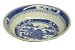 Traditional Blue Canton sauce / condiment dish - set of 4, porcelain